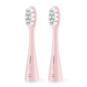 Náhradní hlavice Niceboy Soft pink (2 ks) růžová


