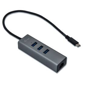  USB Hub i-tec Metal USB-C/3x USB 3.0 + LAN