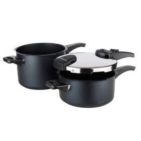 Sada hrnců Kolimax COMFORT BLACK 6 l + 4 l nerez


