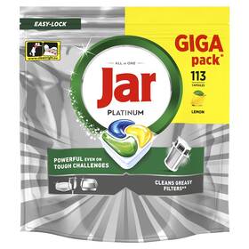 Kapsle do myčky Jar Platinum Lemon (113 ks) 

