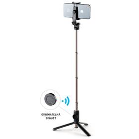Selfie tyč FIXED Snap s tripodem a bezdrátovou spouští, 1/4" závit černá barva
 Selfie tyč FIXED Snap s tripodem a bezdrátovou spouští, 1/4" závit černá barva