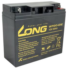 Olověný akumulátor Long 12V 20Ah DeepCycle AGM F3 (WP20-12IE) 

