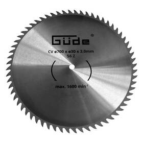 Kotouč pilový Güde CV 700x30x56Z 
