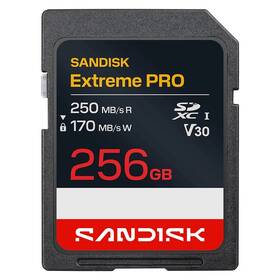 Paměťová karta SANDISK 256GB UHS-I U3 (250R/170W) 

