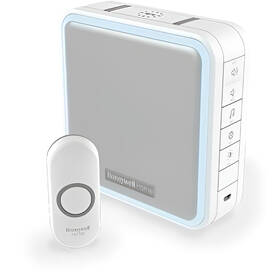 Zvonek bezdrátový Honeywell DC915N Series 9, 200m, 8 melodií, na baterie 

