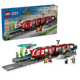 Stavebnice LEGO® City 60423 Tramvaj a zastávka v centru města 

