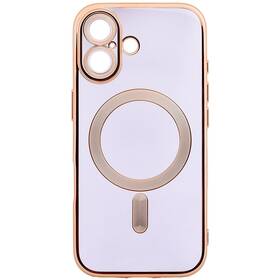 Kryt na mobil WG Magic Eye Magnet na Apple iPhone 17 zlatý/průhledný

