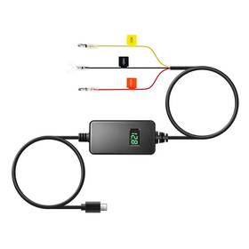Napájecí kabel 70mai Hardware Kit USBC UP06 pro palubní kamery černý

