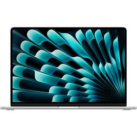 Notebook Apple 15" M3 8× CPU 10× GPU, 24 GB, 512 GB - stříbrný CZ 
