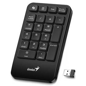 Klávesnice Genius NumPad 1000, numerická, bezdrátová 2,4GHz, copilot, USB černá

