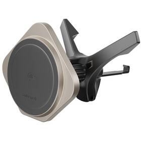 Držák na mobil Cubenest SQ1C1, Qi2, MagSafe, 15W, do mřížky titanový


