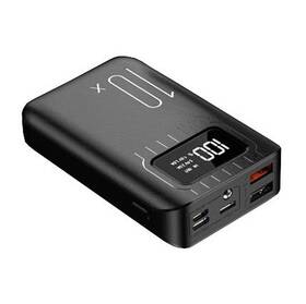 Powerbanka Viking go10, 10000mAh černá barva

