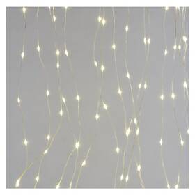 Vánoční osvětlení EMOS 300 LED nano řetěz - 2,9 × 1,5 m, záclona, venkovní i vnitřní, teplá bílá 

