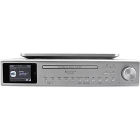 Radiopřijímač DAB+/CD Soundmaster UR2180SI stříbrná barva
