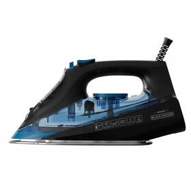 Žehlička Black+Decker BXIR2606E černá/modrá

