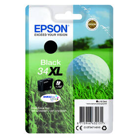 Inkoustová náplň Epson 34XL, 1100 stran černá

