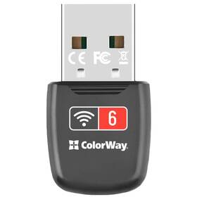 Wi-Fi adaptér ColorWay CW-AD-W1 černý

