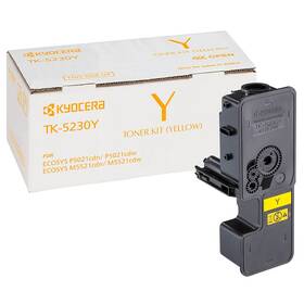 Toner Kyocera TK-5230Y, 1T02R9ANL0, 2200str. žlutý

