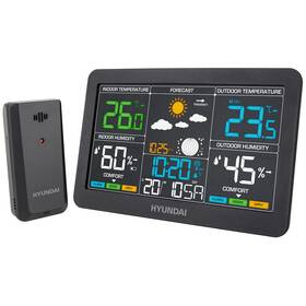 Meteorologická stanice Hyundai WS 4480 černá

