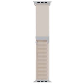 Řemínek Epico Alpine na Apple Watch 38/40/41mm, nylonový béžový

