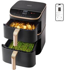 Fritéza horkovzdušná COSORI DC123S TurboTower Pro, 10,8 l černý

