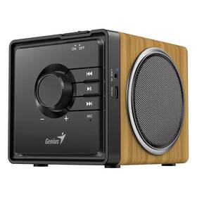 Přenosný reproduktor Genius Genius SP-916BT hnědý

