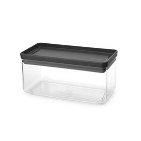 Dóza na potraviny Brabantia Tasty+ 1,5 l, dark grey šedá

