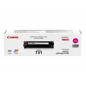 Toner Canon CRG-731M, 1500 stran purpurový

