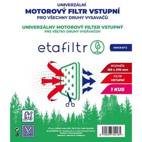 Filtr ETA MIKROF2 bílý

