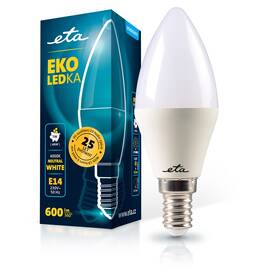Žárovka LED ETA EKO LEDka svíčka 7W, E14, neutrální bílá 


