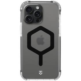 Kryt na mobil Tactical MagForce Hexagon na Apple iPhone 15 Pro Max černý/průhledný

