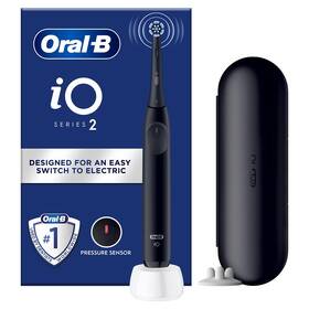 Zubní kartáček Oral-B Night Black s cestovním pouzdrem černá barva
