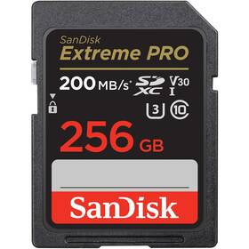 Paměťová karta SANDISK 256GB UHS-I U3 (200R/140W) 


