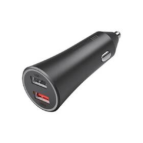Adaptér do auta Xiaomi Mi 37W DualPort Car Charger černý

