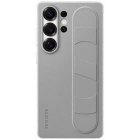 Kryt na mobil Samsung Standing Grip s poutkem na Galaxy S25 Ultra šedý

