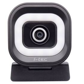 Webkamera i-tec Solomon 700 Stream 4K Ring Light černá


