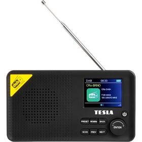 Radiopřijímač s DAB+ Tesla Sound DAB65 černá barva
