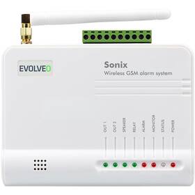 Alarm Evolveo Sonix, bezdrátový, GSM bílé

