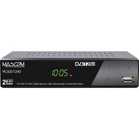 Set-top box Mascom MC820T2 HD 

