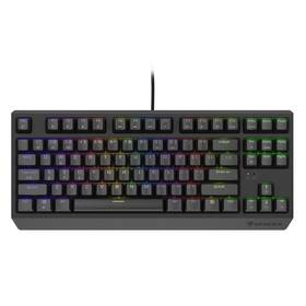 Klávesnice Genesis THOR 230, TKL, RGB, Outemu Brown, US layout černá


