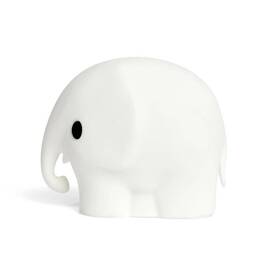 Dětská LED lampička Mr Maria Slůně bílá barva
