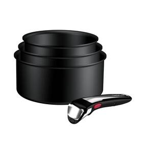 Sada nádobí Tefal P0079002, 4 ks černá


