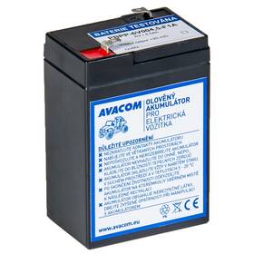 Olověný akumulátor Avacom 6V 4,5Ah do vozítka Peg Pérego F1 

