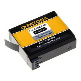 Baterie PATONA pro GoPro Hero 4 AHDBT-401 1160mAh Li-Ion 

