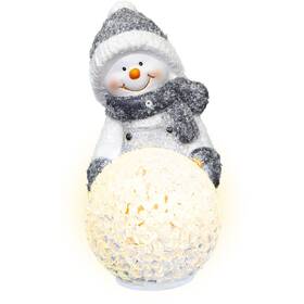 LED dekorace RETLUX RXL 474 Sněhulák a koule 12cm LED 

