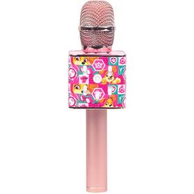 Karaoke mikrofon Nickelodeon Tlapková patrola růžový

