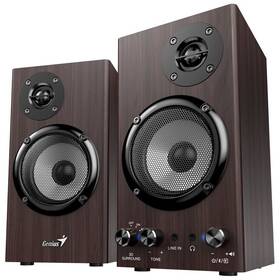 Reproduktory Genius SP-HF520BT hnědé

