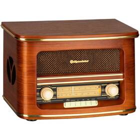 Radiopřijímač Roadstar HRA-1500UEMP hnědé

