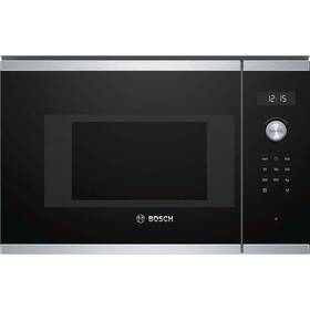 Mikrovlnná trouba Bosch BFL524MS0 černá barva
