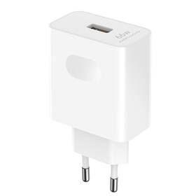 Nabíječka do sítě HONOR SuperCharge Power Adapter 66W + kabel USB C bílá

